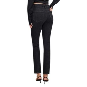 Good American Good Legs Straight Black